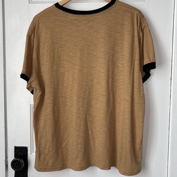 NATURAL LIFE Tan 'Shine Your Light' Short Sleeve Tee - Picture 4 of 5
